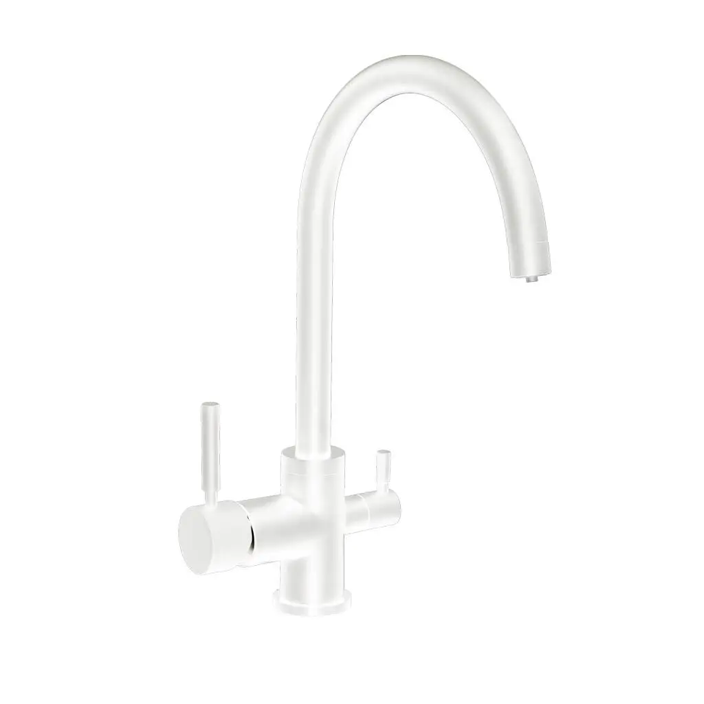 ROBINET 3 VOIES ''ESLA BLANCO MATE''